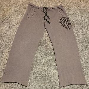 PINK VS Vintage Y2K Zebra Heart Boyfriend Pants With Diaper Booty Xs